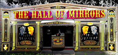 funfairs,ride,hall of mirrors