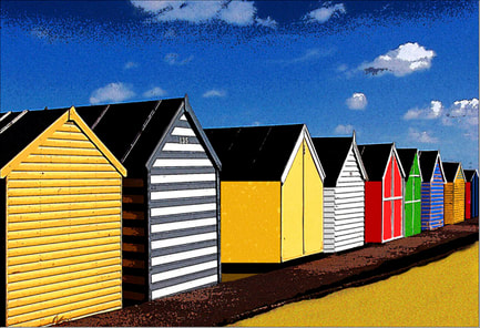 beach hut,huts,herne bay