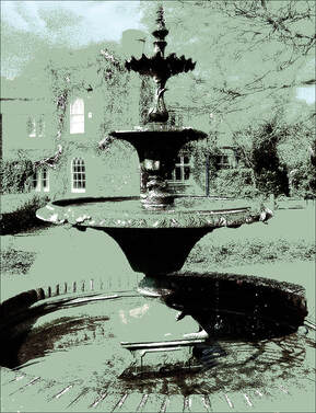 gardens,fountain,whitstable castle