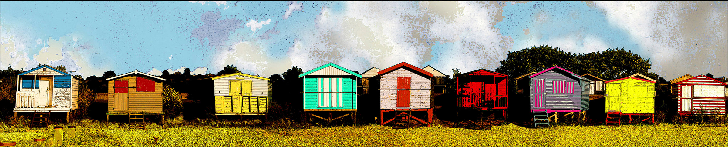 beach huts,whitstable,west beach
